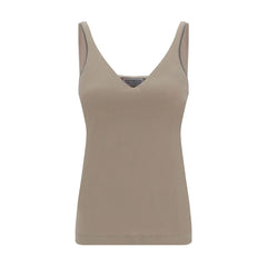 Beige Cotton Top