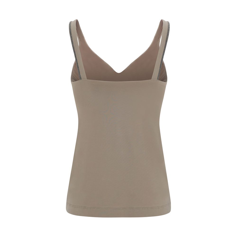 Beige Cotton Top