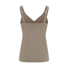 Beige Cotton Top
