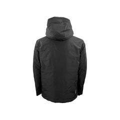 Black Polyester Jackets &amp; Coat