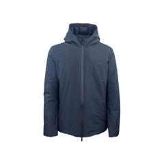 Blue Polyester Jackets &amp; Coat