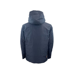 Blue Polyester Jackets &amp; Coat