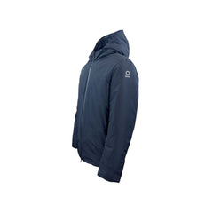 Blue Polyester Jackets &amp; Coat