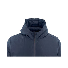 Blue Polyester Jackets &amp; Coat