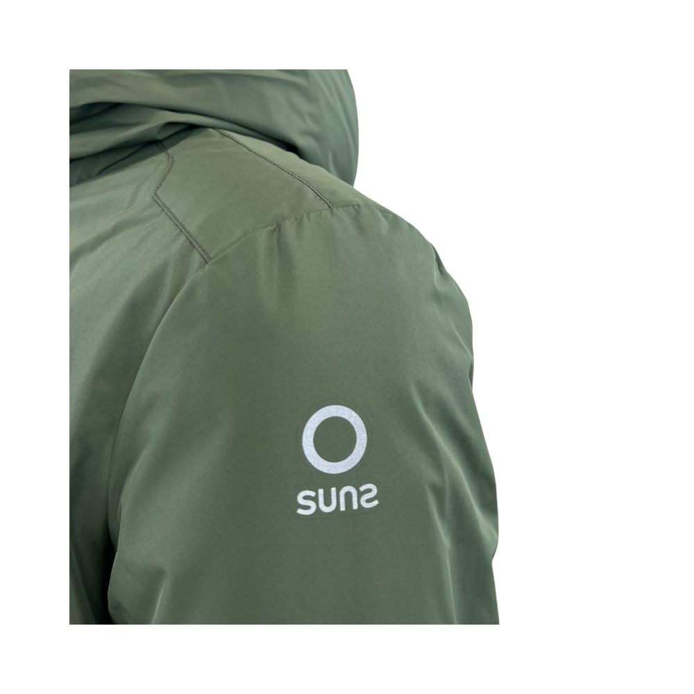 Green Polyester Jackets &amp; Coat