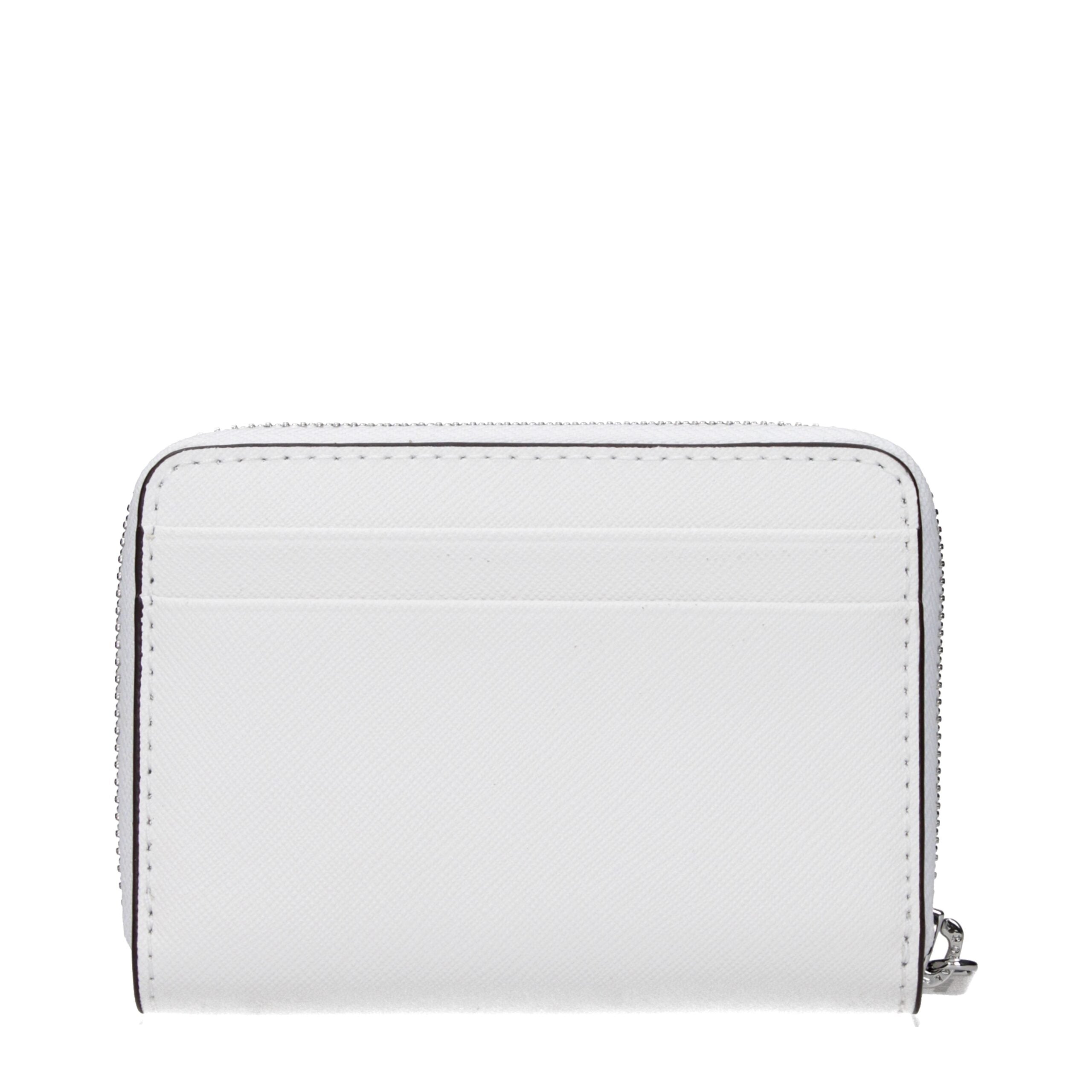White Leather Cardholders