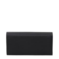 Black Leather Wallets