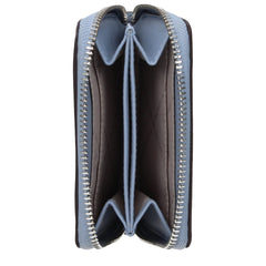 Light Blue Leather Cardholders
