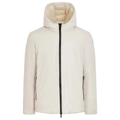 White Polyester Jackets &amp; Coat