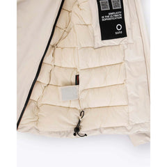 White Polyester Jackets &amp; Coat