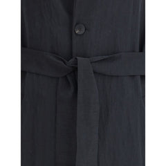 Lyocell-blend Trench Coat