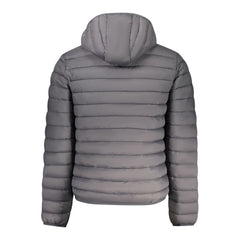 Grigio Poliammide Mens Jacket
