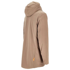 Beige Polyester Jackets & Coat