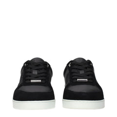 Black Leather Low Tops