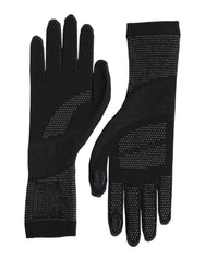 Black DG Logo Cotton Hands Mitten Men Gloves