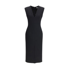 V-Neck Pencil Dress