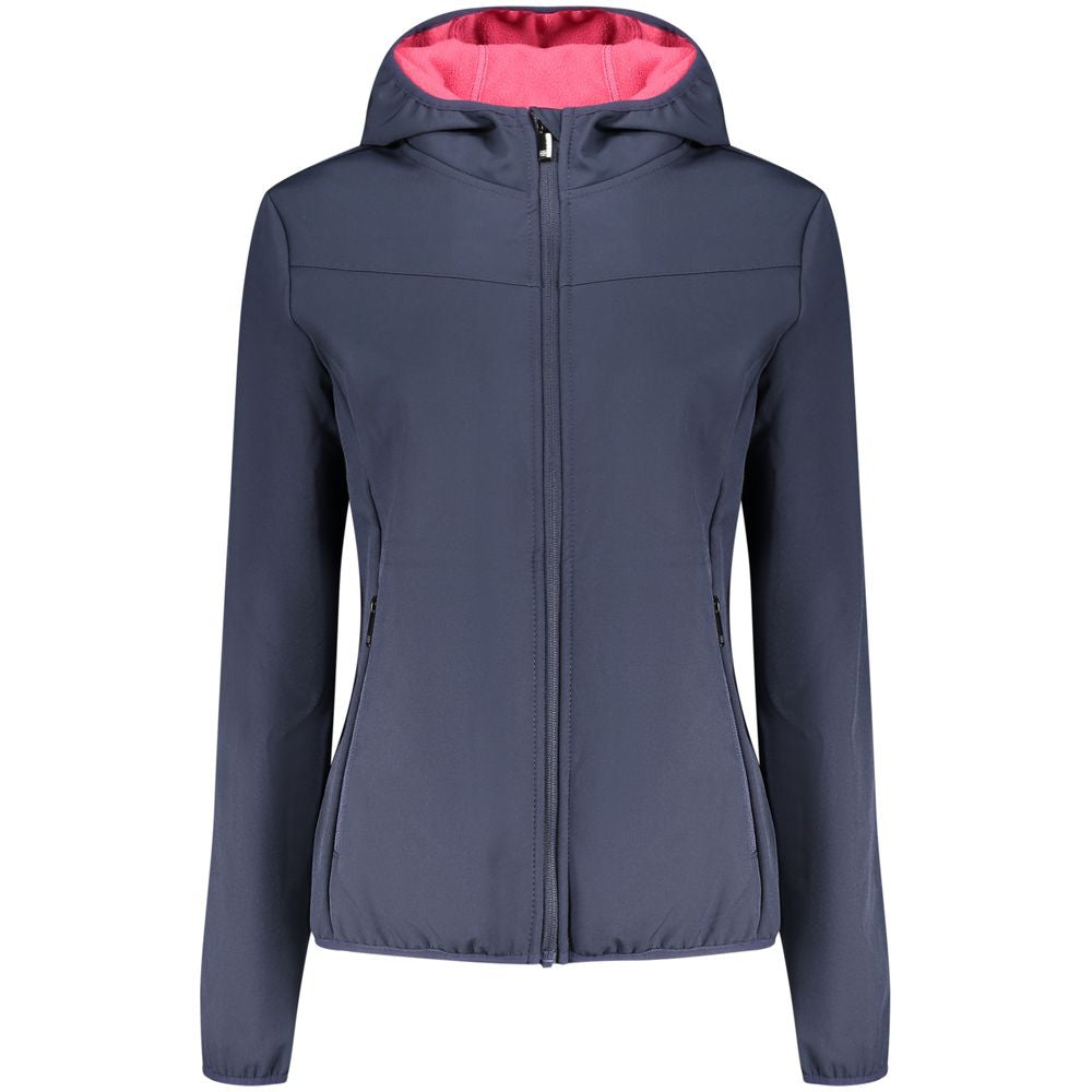 Blu Polyester Women's Jacket