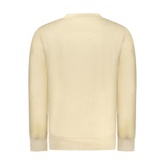 Beige Cotton Men Sweater