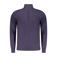 Blu Polyester Men Sweater
