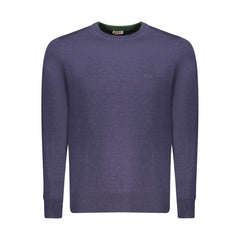 Blue Polyester Men's Sweater