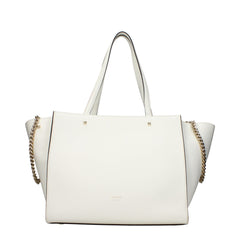 White Leather Shoulder Bag
