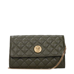 Green Leather Clutch Bags