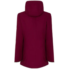 Red Polyester Jackets & Coat