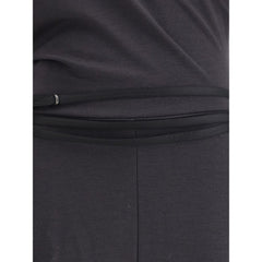 Gray Wool Casual Dress