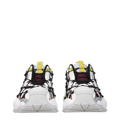 Red Fabric Athletic Sneakers