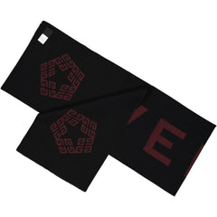 Wool Logo Scarf