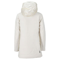 White Polyester Jackets & Coat