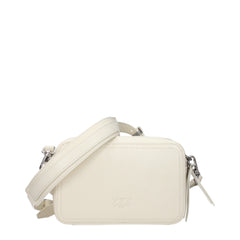 White Leather Crossbody Bag