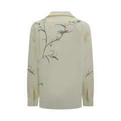 Yellow Cotton Pattern Shirt