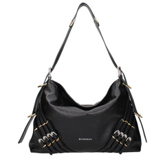 Black Leather Shoulder Bag