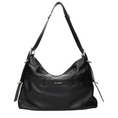 Black Leather Shoulder Bag