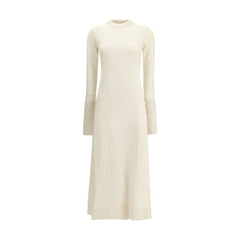 White Cashmere Casual Dress