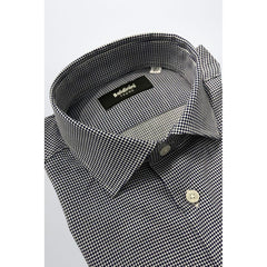 Blue Cotton Men Shirt