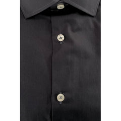 Gray Cotton Men Shirt
