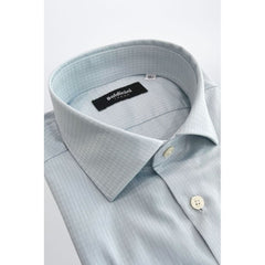 Light Blue Cotton Men Shirt