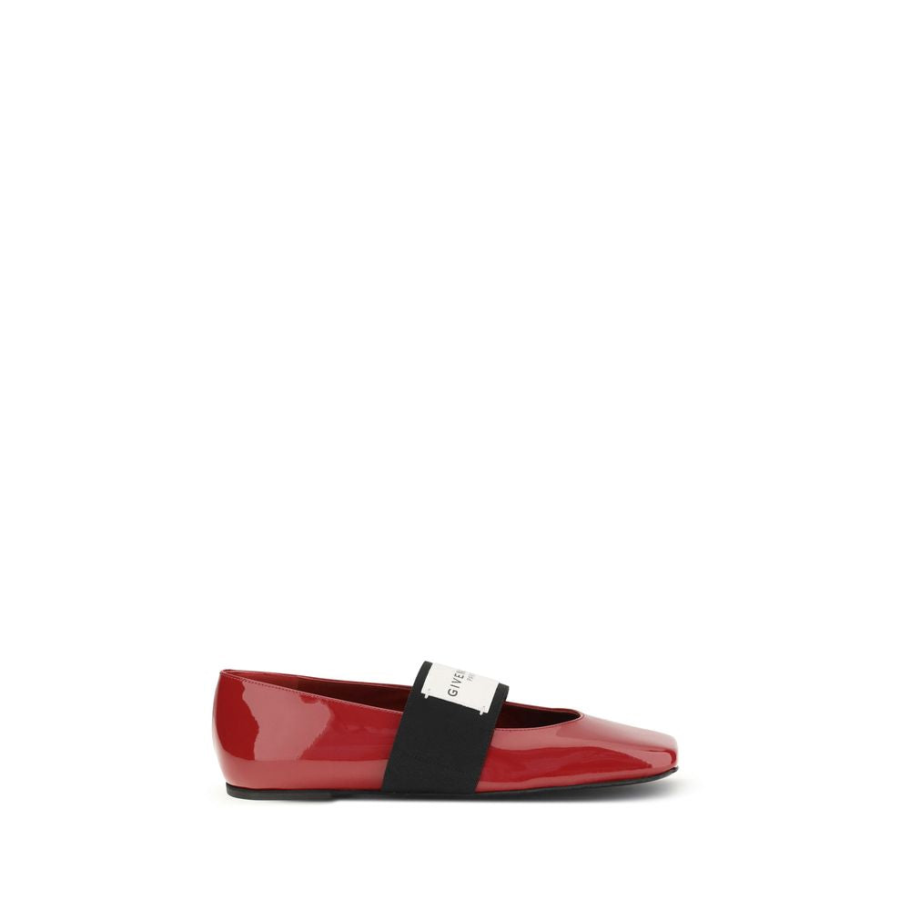 Multicolor Leather Ballet Flats