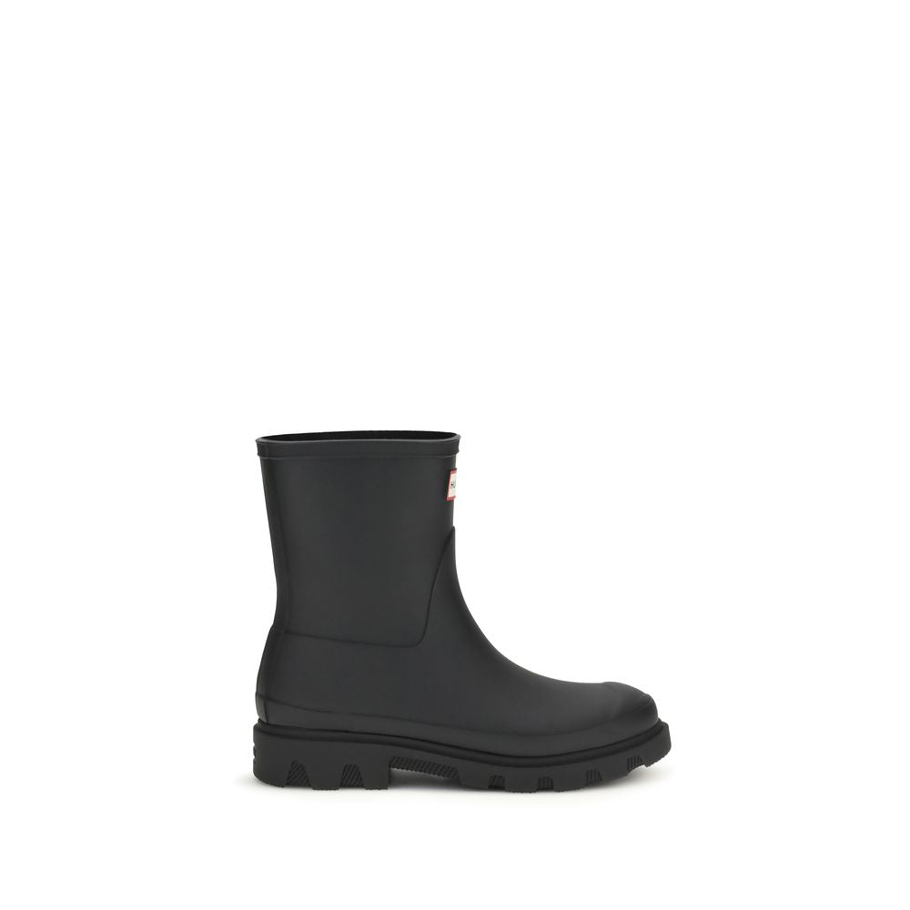 Black Rubber Rain Boots