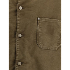 Bicolor Cotton Denim Jacket