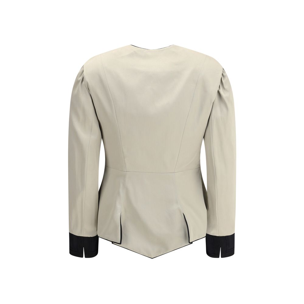 Silver Silk Coat