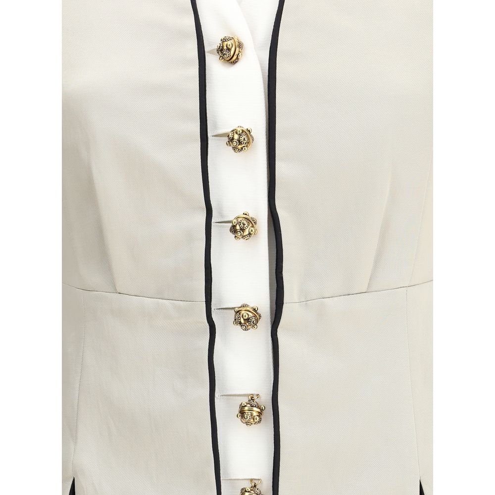 Silver Silk Coat