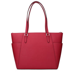 Red Leather Shoulder Bag