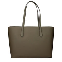 حقيبة كتف من القماش الأخضر