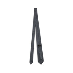 Gray Wool Tie