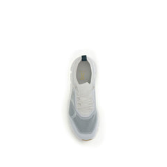 White Polyamide Athletic Sneakers