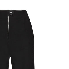 Black Elastane Leggings