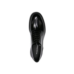 Black Calfskin Oxfords And Derbies